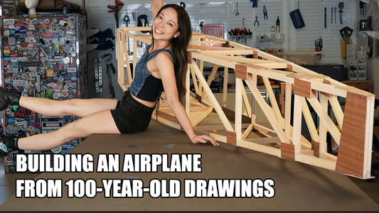 Building an Airplane FUSELAGE from 100-Year-Old Blueprints