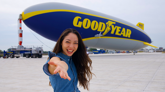 Flying the Goodyear Blimp