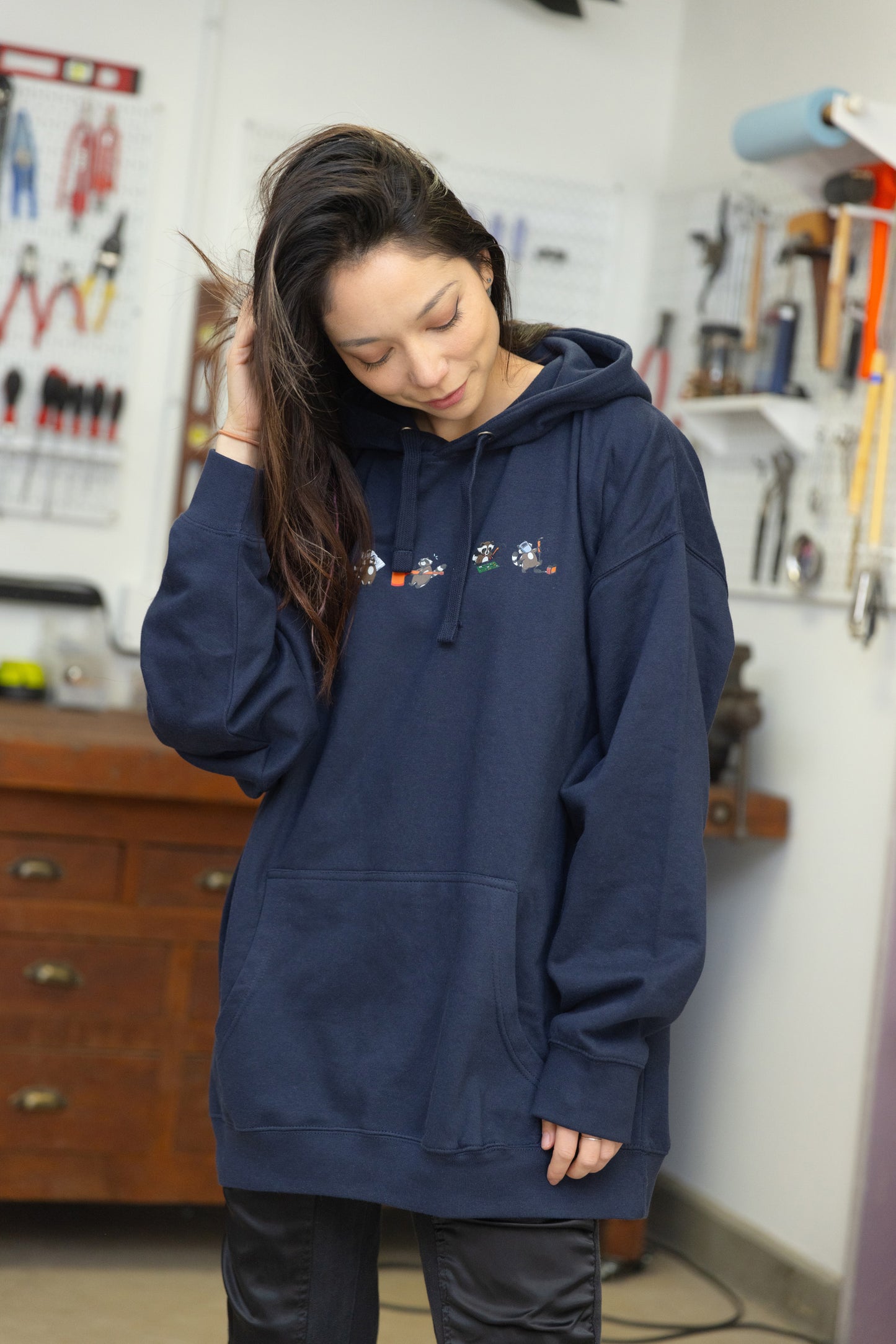 Trash Pandas & Tools Hoodie