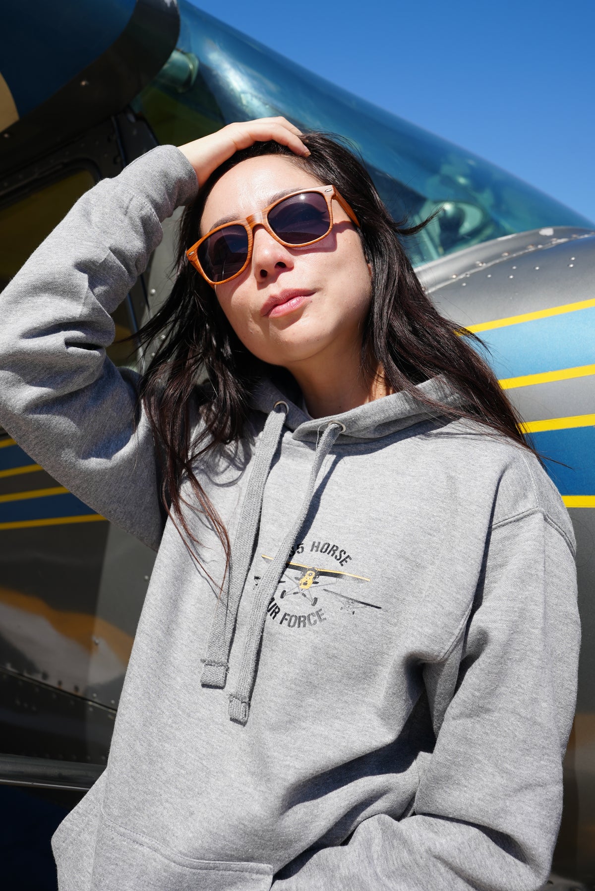 85 Horse Air Force Hoodie