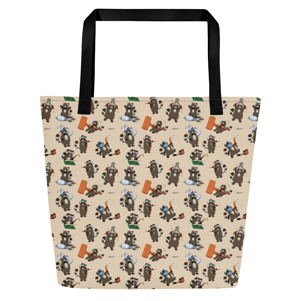AH! RACCOONS EVERYWHERE! Tote Bag