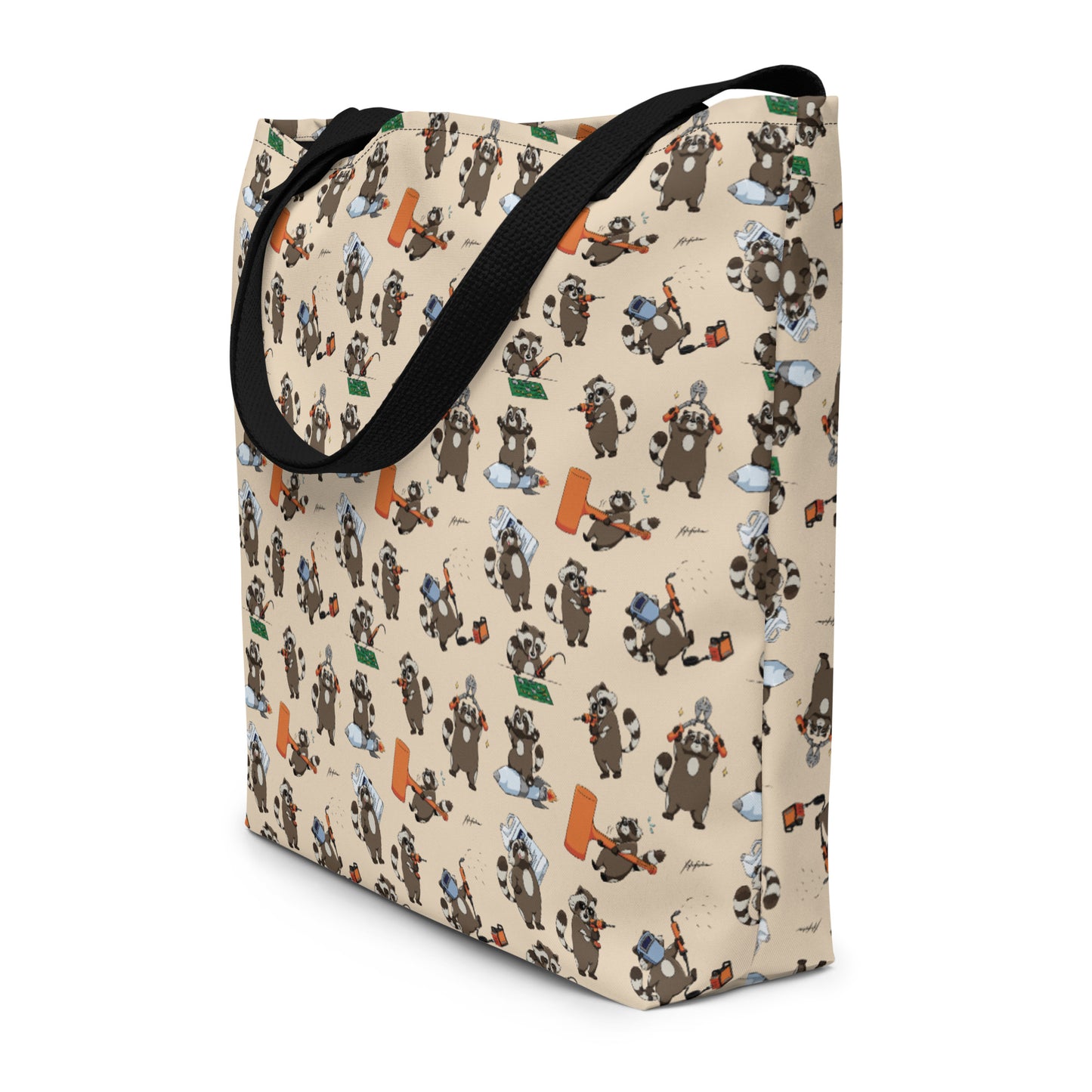 AH! RACCOONS EVERYWHERE! Tote Bag