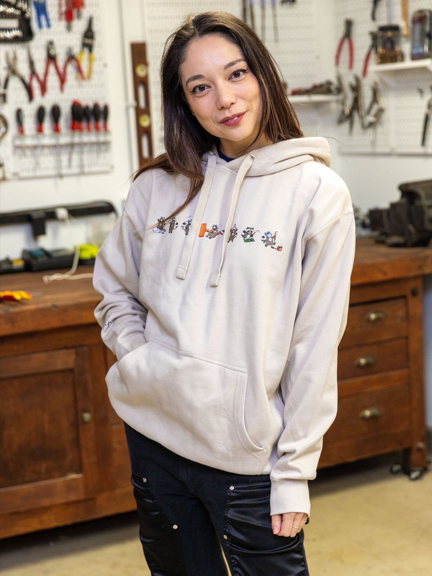 Trash Pandas & Tools Hoodie