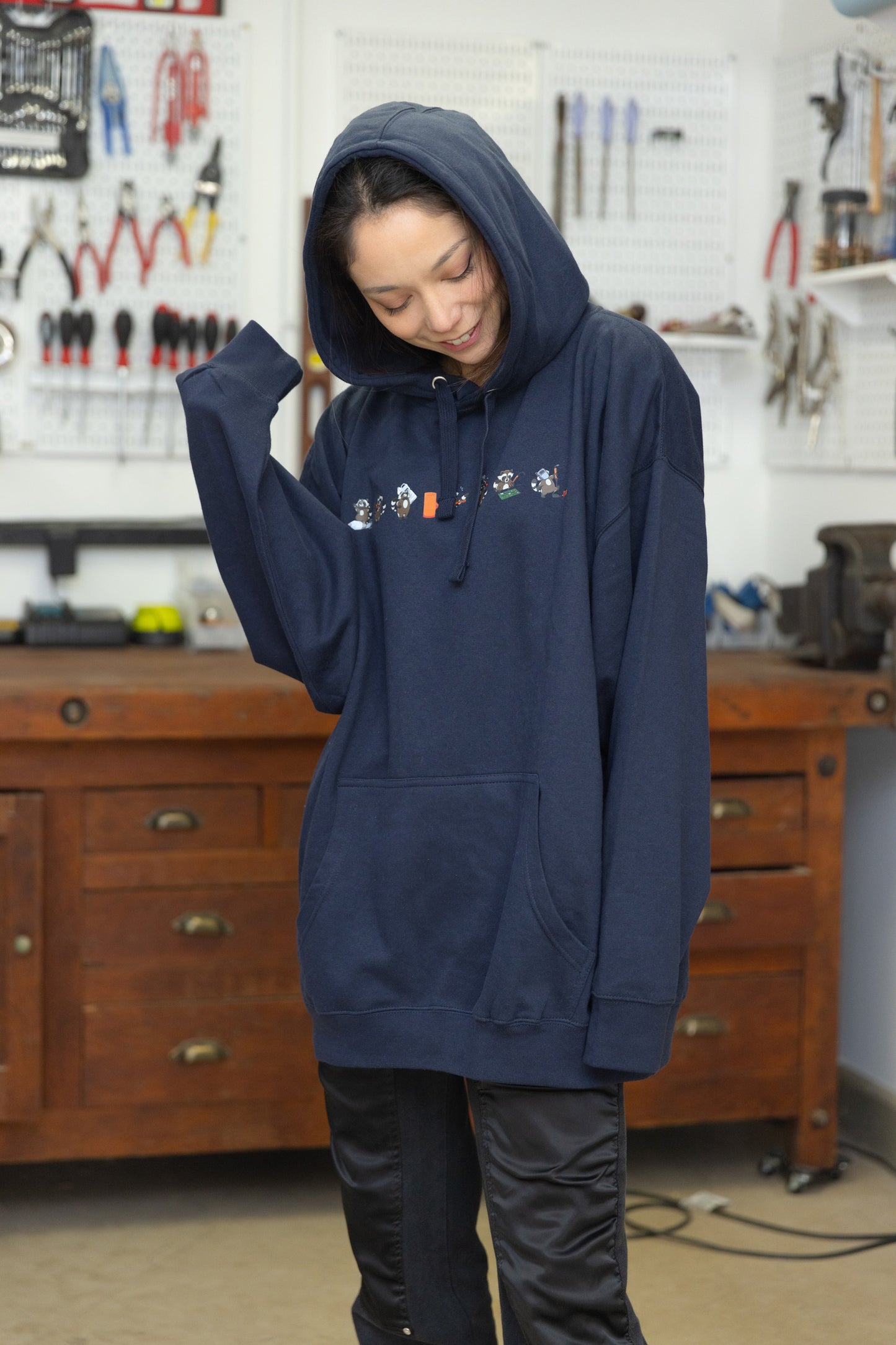 Trash Pandas & Tools Hoodie