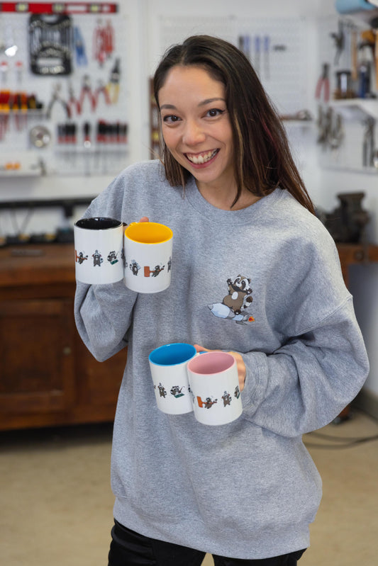 Trash Pandas & Tools Mug